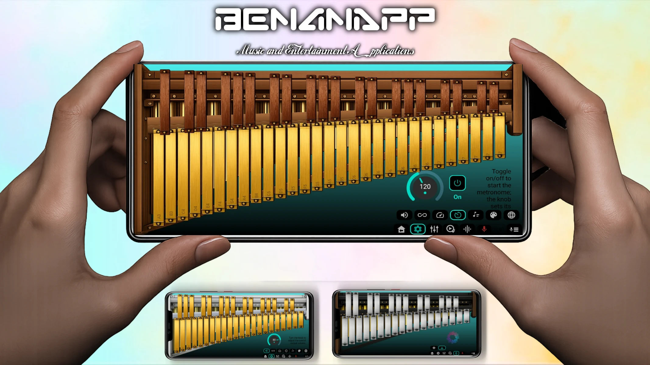 Marimba, Vibraphone, Bells screenshot