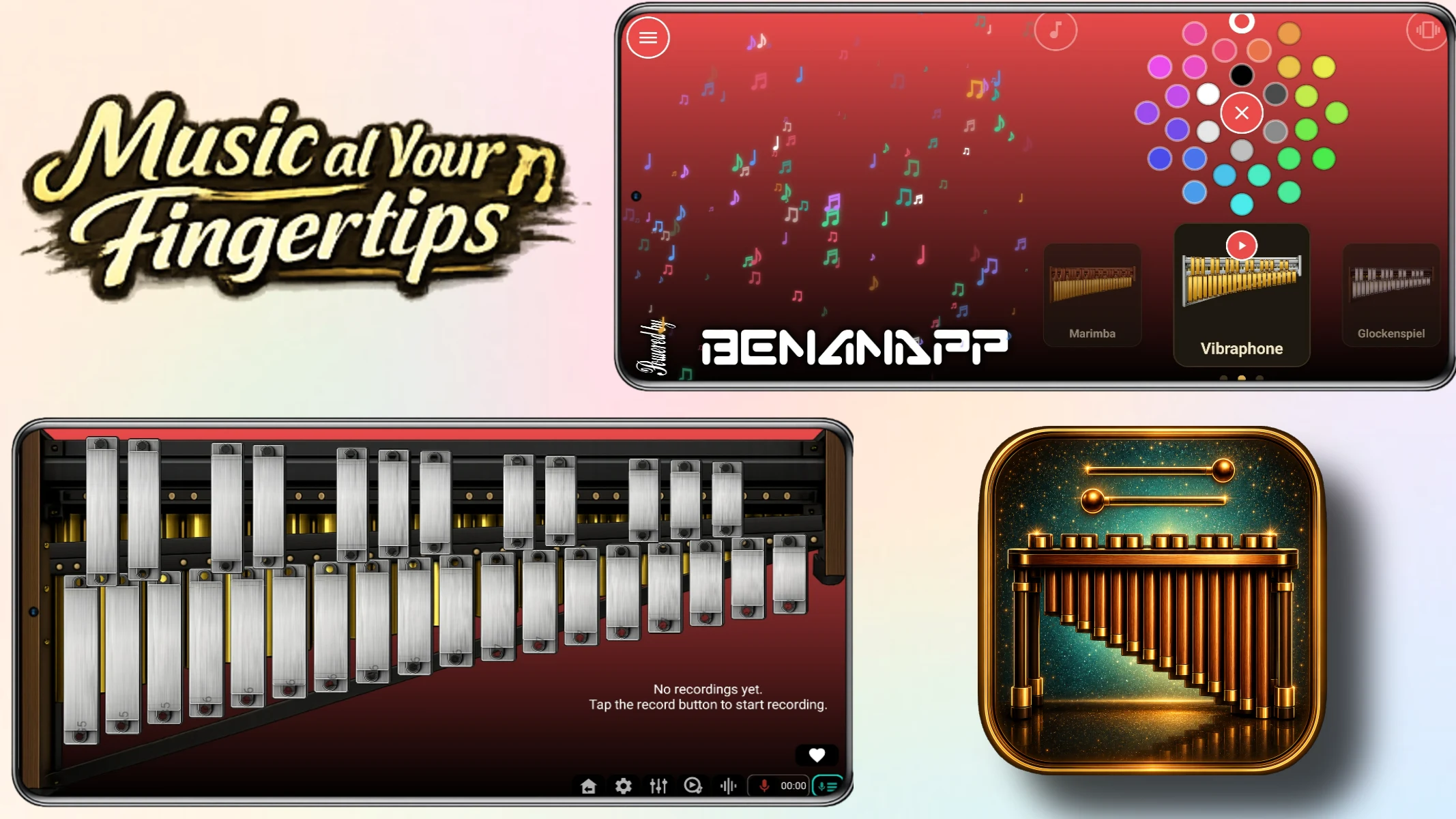 Marimba, Vibraphone, Bells screenshot