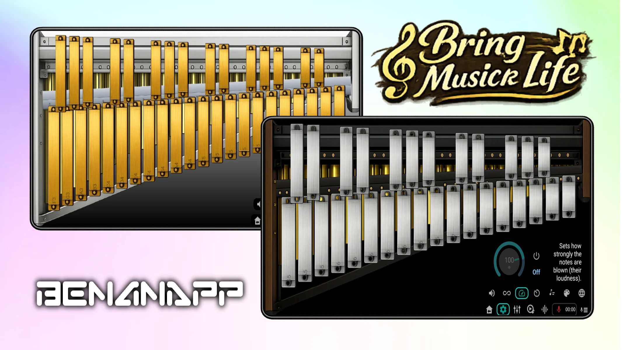 Marimba, Vibraphone, Bells screenshot