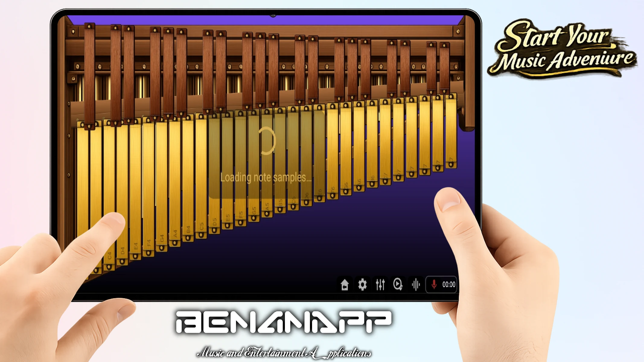 Marimba, Vibraphone, Bells screenshot