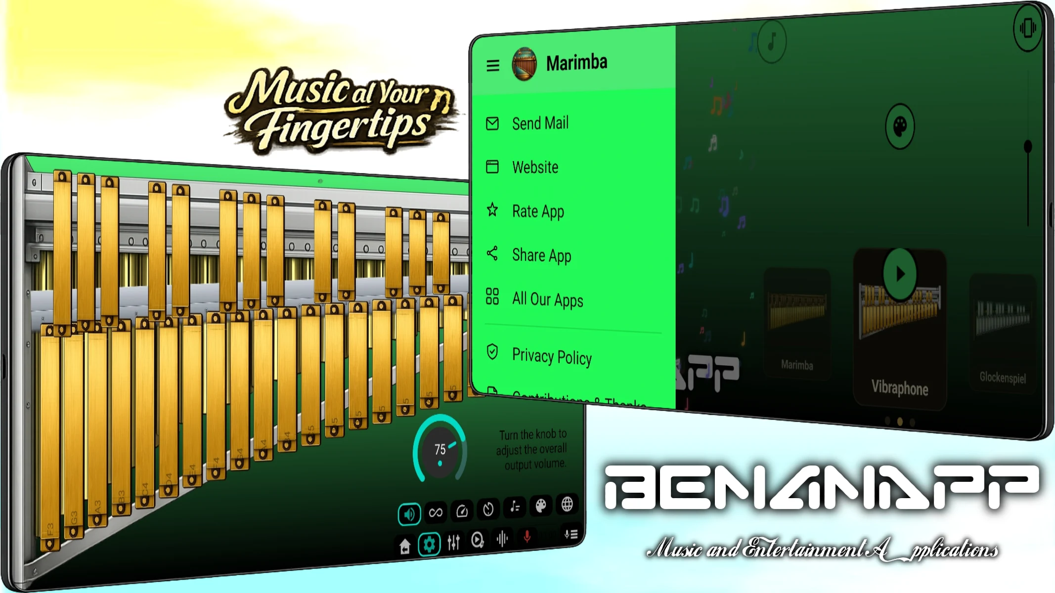 Marimba, Vibraphone, Bells screenshot